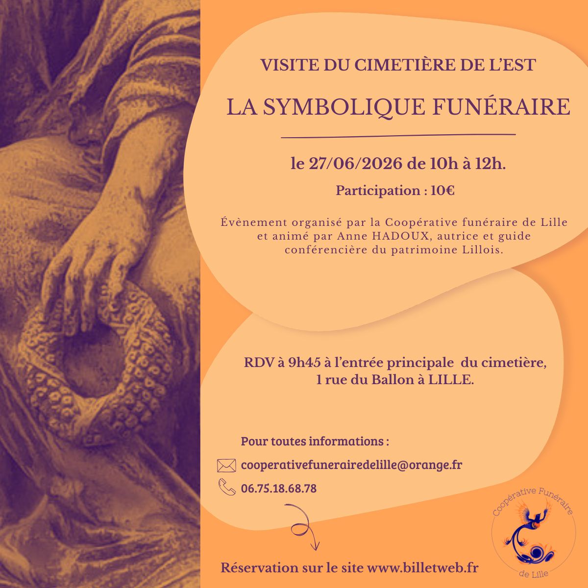 Cimetière Lille Est juin 26